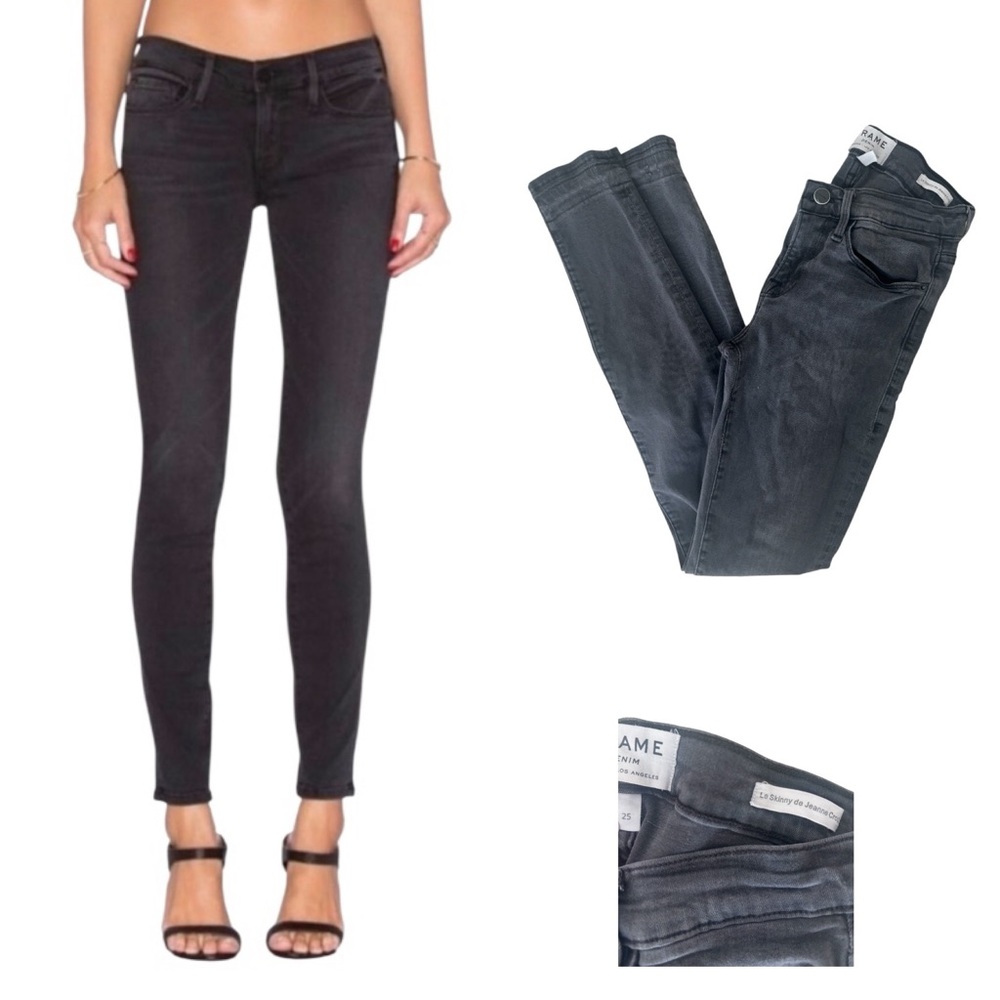Frame Le Skinny de Jeanne Crop
